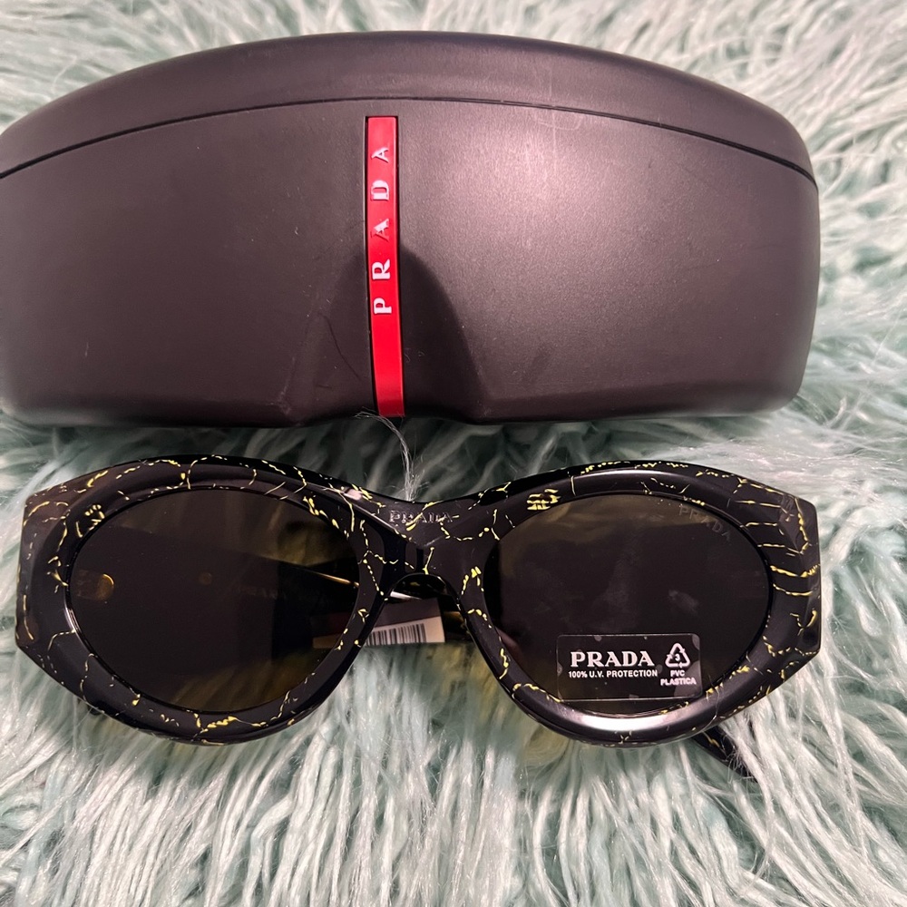 Prada 53mm irregular Sunglasses
